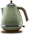 Rychlovarná konvice De’Longhi Icona Vintage KBOV 2001 GR – 1,7 l, Olive Green