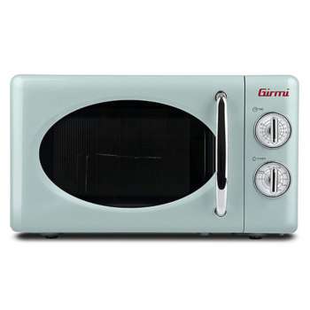 Retro mikrovlnná trouba Girmi FM2100 – s grilem, 20 l, 700 W, Mint