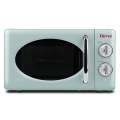 Retro mikrovlnná trouba Girmi FM2100 – s grilem, 20 l, 700 W, Mint