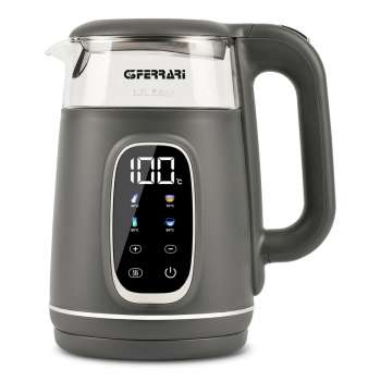Rychlovarná konvice G3Ferrari G1022400 Tisaniere Glass – 1,7 l, dotykový displej, Grey