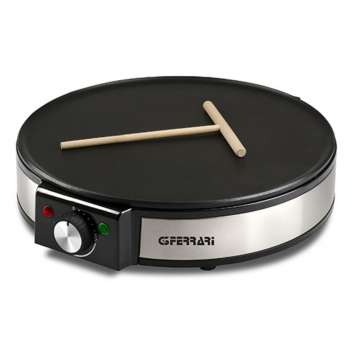 Palačinkovač G3Ferrari G1009800 PROFI-CREPE – průměr 30 cm, černo-stříbrný