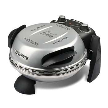 Pizza trouba G3Ferrari Delizia – G1000606, teplota do 400 °C, průměr 31 cm, silver