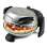 Pizza trouba G3Ferrari Delizia – G1000606, teplota do 400 °C, průměr 31 cm, silver
