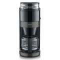 Překapávací kávovar Severin KA 4830 – s mlýnkem, konvice 1,25 l, dotykový LED displej, Dark Inox