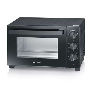 Pečicí mini trouba Severin TO 2075 – 30 l, 1500 W, černá