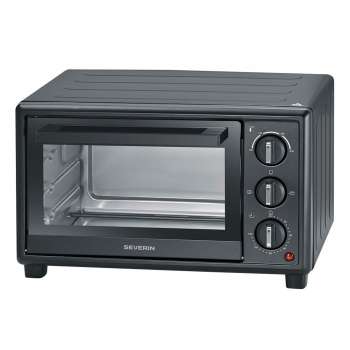 Mini trouba Severin TO 2078 – 20 l, 1600 W, černá
