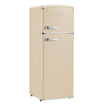 Retro chladnička Severin RKG 8953 – objem 162 / 44 l, hlučnost 39 dB, Beige