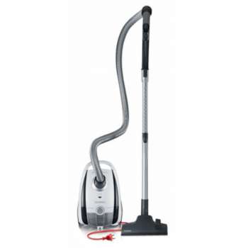 Sáčkový vysavač Severin BC 7035 – 750 W, objem 2 l, filtr HEPA 13, bílý/šedý