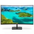 Počítačový monitor Philips 241E1SCA – 23,6", VA, FHD 1920 x 1080, 75 Hz, zakřivený, repro, černý