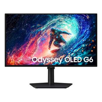 Počítačový herní monitor Samsung Odyssey OLED G6 G61SH – 27", OLED, QHD 2560 x 1440, 240 Hz, černý