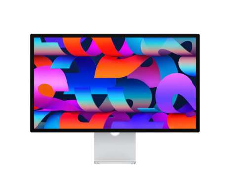 Počítačový monitor Apple Studio Display – 27", IPS, 5K 5120 × 2880, 60 Hz, reproduktory, stříbrný