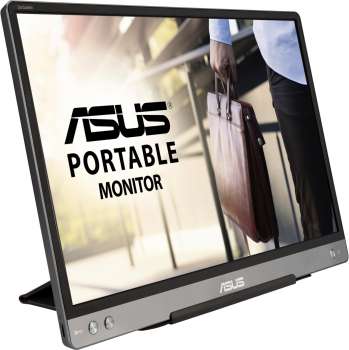 Počítačový monitor ASUS ZenScreen MB14AC – 14", IPS, FHD 1920 x 1080, 60 Hz, tmavě šedý