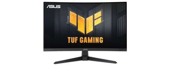 Počítačový herní monitor ASUS TUF VG27VQM1B – 27", VA, FHD 1920 × 1080, 280 Hz, zakřivený, černý