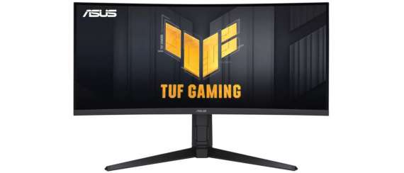 Počítačový herní monitor ASUS TUF VG34VQL3A – 34", VA, UWQHD 3440 x 1440, 180 Hz, zakřivený, černý