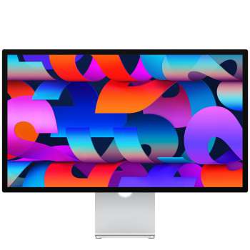 Počítačový monitor Apple Studio Display MFEW4CS/A – 27", Retina, 5120×2880, 60 Hz, repro, stříbrný