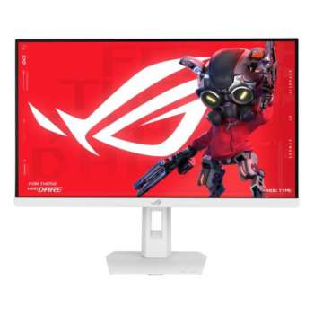 Počítačový herní monitor ASUS ROG Strix XG27ACMES-W – 27", Fast IPS, QHD 2560 × 1440, 255 Hz, bílý
