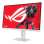 Počítačový herní monitor ASUS ROG Strix XG27ACMES-W – 27", Fast IPS, QHD 2560 × 1440, 255 Hz, bílý