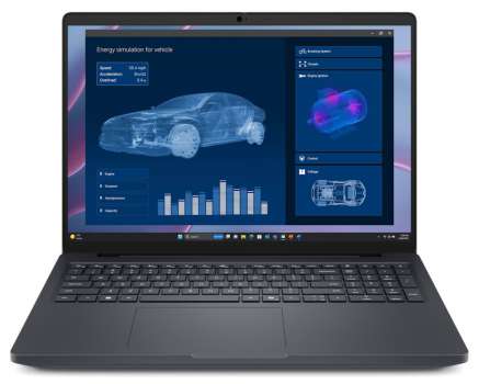 Notebook Dell Pro Max 16 MC16255 – 16", 32 GB RAM, SSD 512 GB, Ryzen AI 7 PRO, W11 Pro, Magnetite