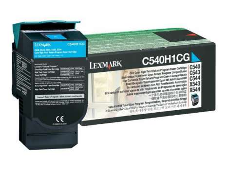 Toner Lexmark C540H1CG  - azurová
