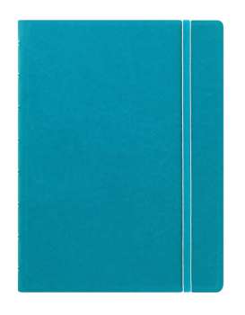 Zápisník Filofax Notebook - A5,  linkovaný, tyrkysový