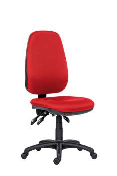 Kancelářská židle 1540 Asyn - bez područek, červená