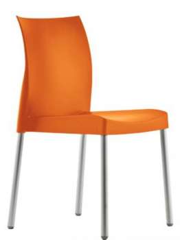 Židle Ice - oranžová