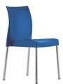 Židle Ice - modrá