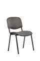 Konferenční židle ISO N - šedá, kostra černá