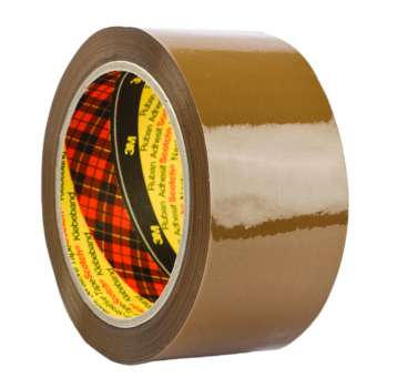 Balicí páska Scotch - extra pevná, hnědá, 50 mm x 66 m, nehlučné odvíjení, 1 ks