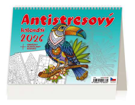 Stolní antistresový pracovní kalendář 2026