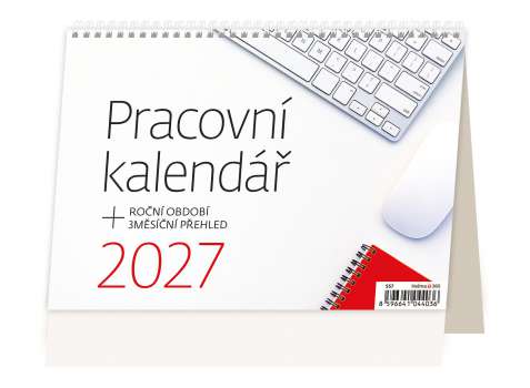 Stolní kalendář 2027 Pracovní