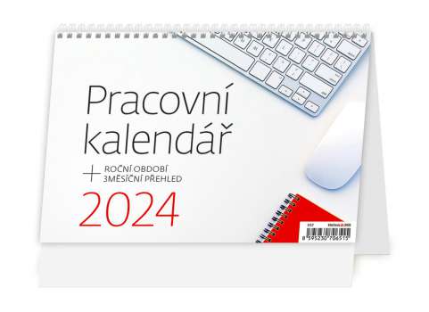 Stolní pracovní kalendář 2024 - 211 x 148 cm