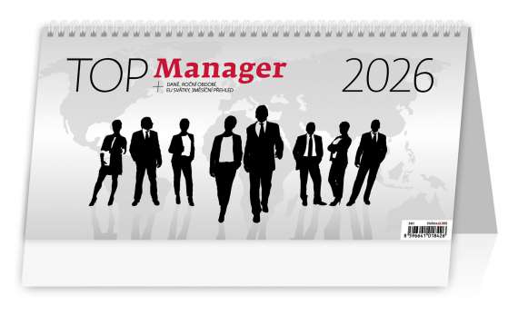 Stolní kalendář 2026 Top Manager