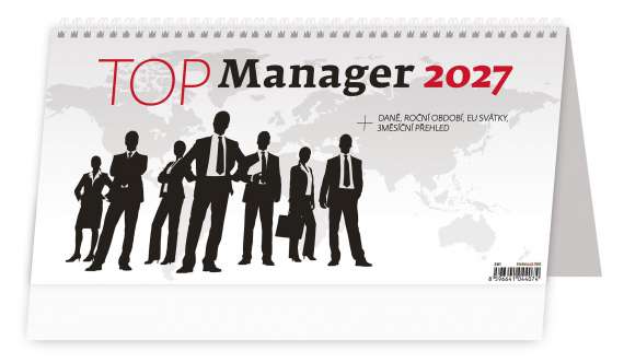Stolní kalendář 2027 Top Manager