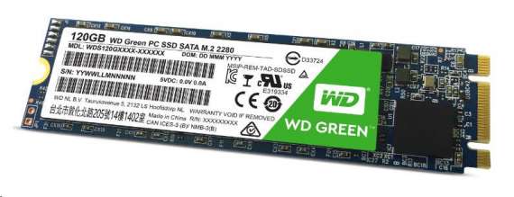 WD SSD Green M.2 120GB pevný disk