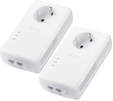 Zyxel PLA5456 Pass-thru Powerline adaptér 2-pack