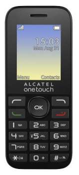 Alcatel ONETOUCH 1016G černá