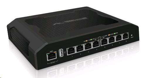 UBNT ToughSwitch PRO konfigurovatelný switch 8 por