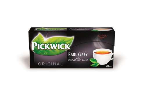 Černý čaj Pickwick - Earl Grey, 20x 1,75 g