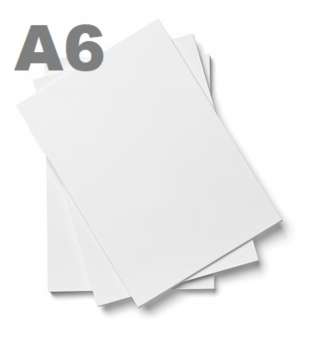 Kancelářský papír A6 - 80 g/m2, 500 listů