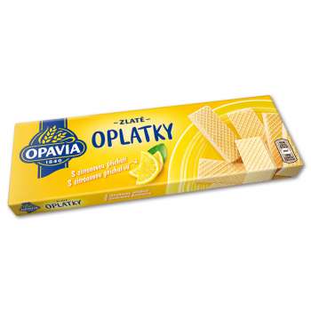 Oplatky Opavia Zlaté - citronové, 146 g