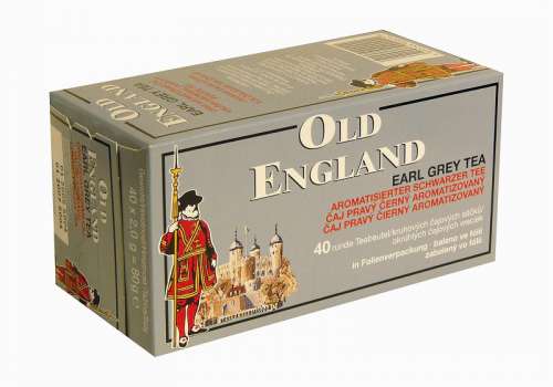 Černý čaj Old England - Earl Grey, 40x 2 g