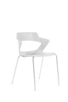 Konferenční židle Aoki - bílá
