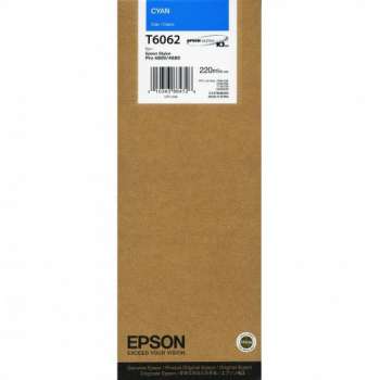 Kazeta inkoustová Epson T6062, azurová