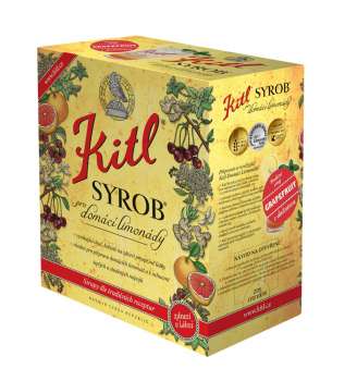 Sirup Kitl Syrob - grapefruit s dužinou, 5 l