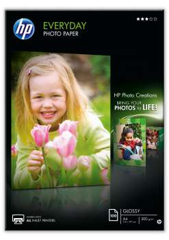 Fotopapír HP Everyday Photo Q2510A - A4, 200g/m2, lesklý, 100 ks