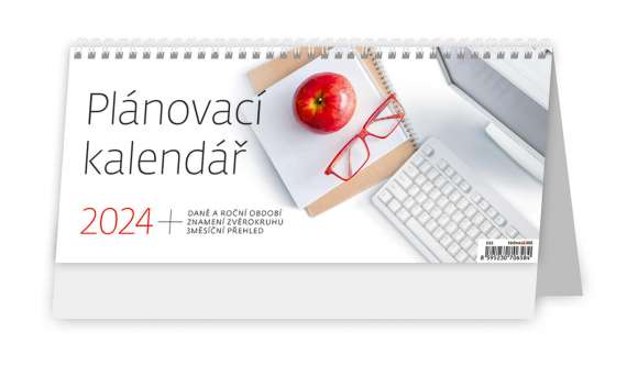 Stolní plánovací kalendář 2024 - 301 x 135 cm