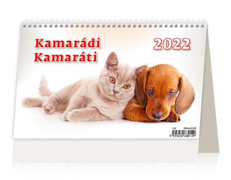 Stolní kalendář 2022 Kamarádi