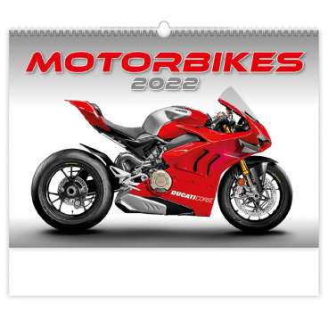 Nástěnný kalendář 2022 Motorbikes