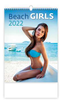 Nástěnný kalendář 2022 Beach Girls